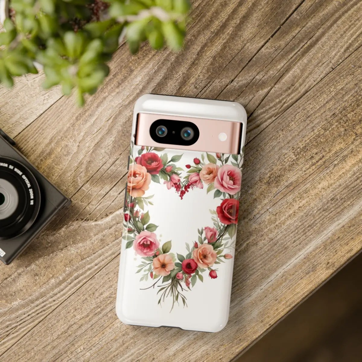 Rose Heart WreathTough Phone Case Rose Heart WreathTough Phone Case