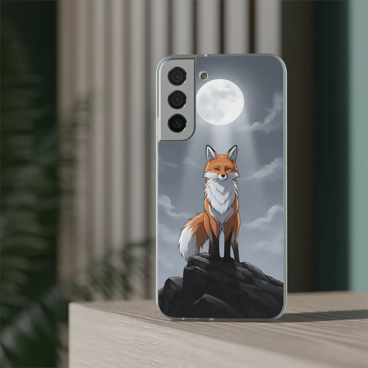 Moonlit Fox Flexi Phone Case Moonlit Fox Flexi Phone Case