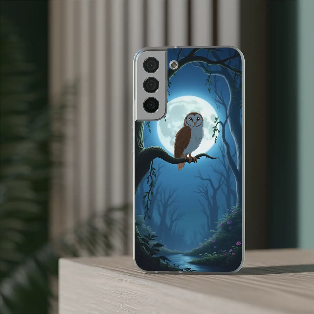 Moonlit Owl Flexi Phone Case Moonlit Owl Flexi Phone Case