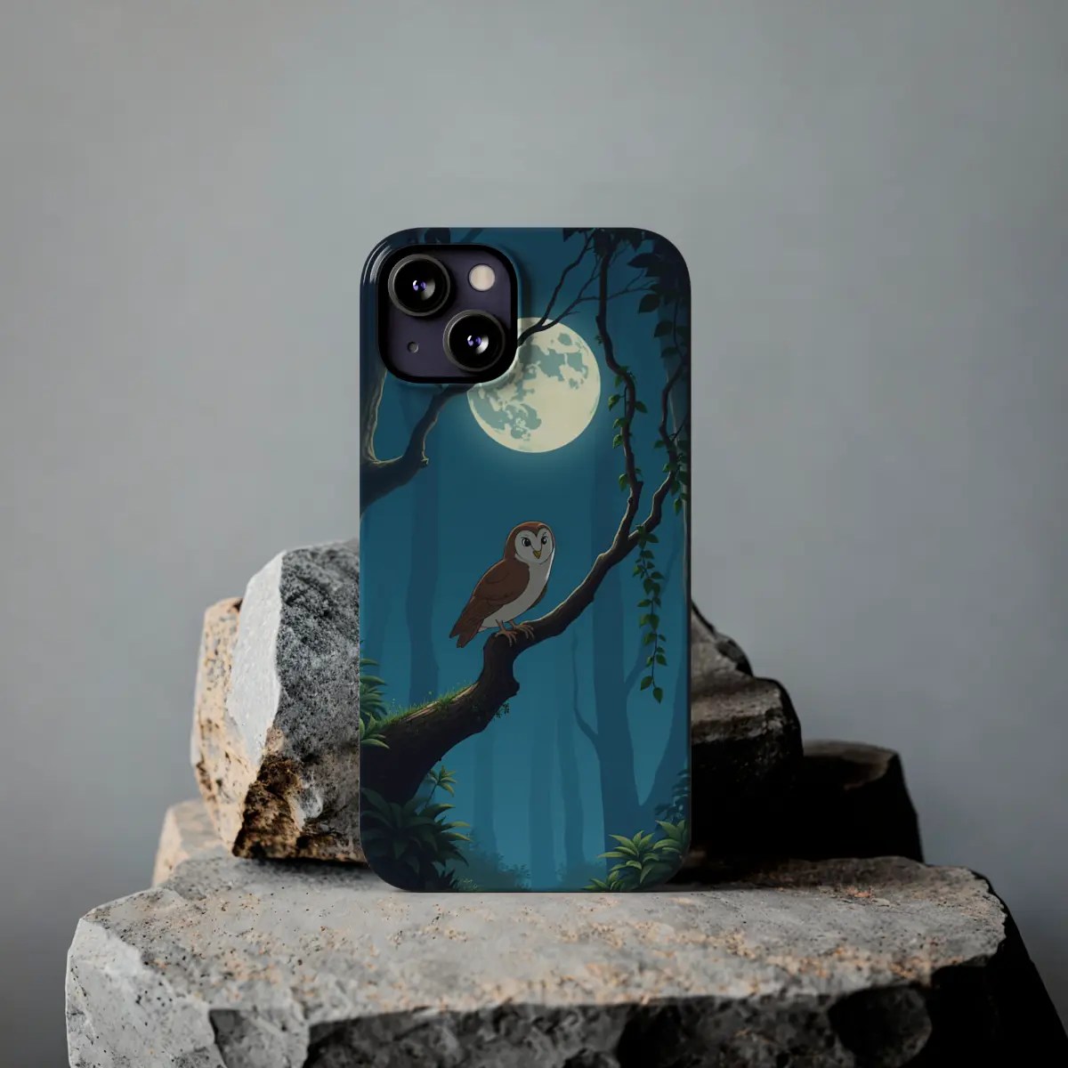 Moonlit Owl Slim Phone Case Moonlit Owl Slim Phone Case