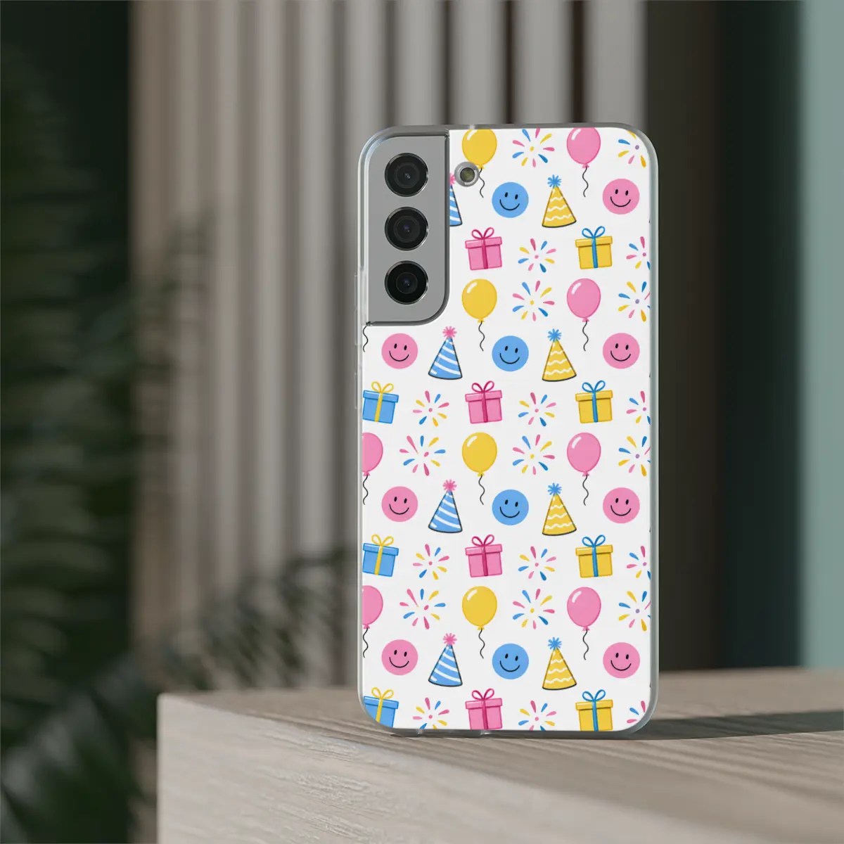 Party Smile Repeat Flexi Phone Case Party Smile Repeat Flexi Phone Case