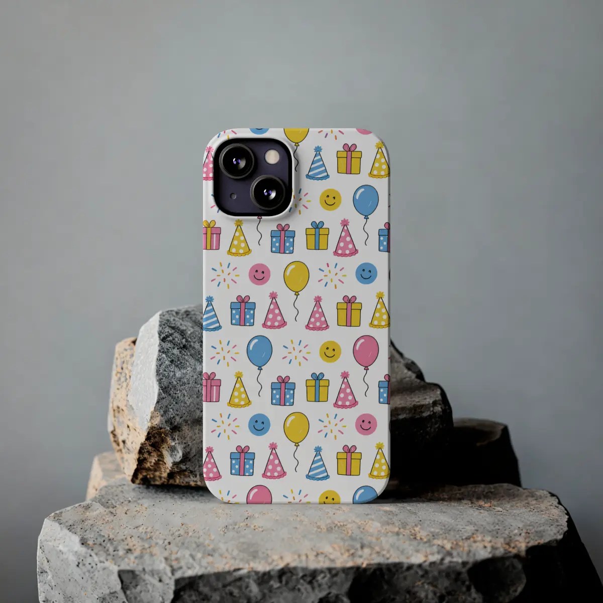 Party Smile Repeat Slim Phone Case Party Smile Repeat Slim Phone Case