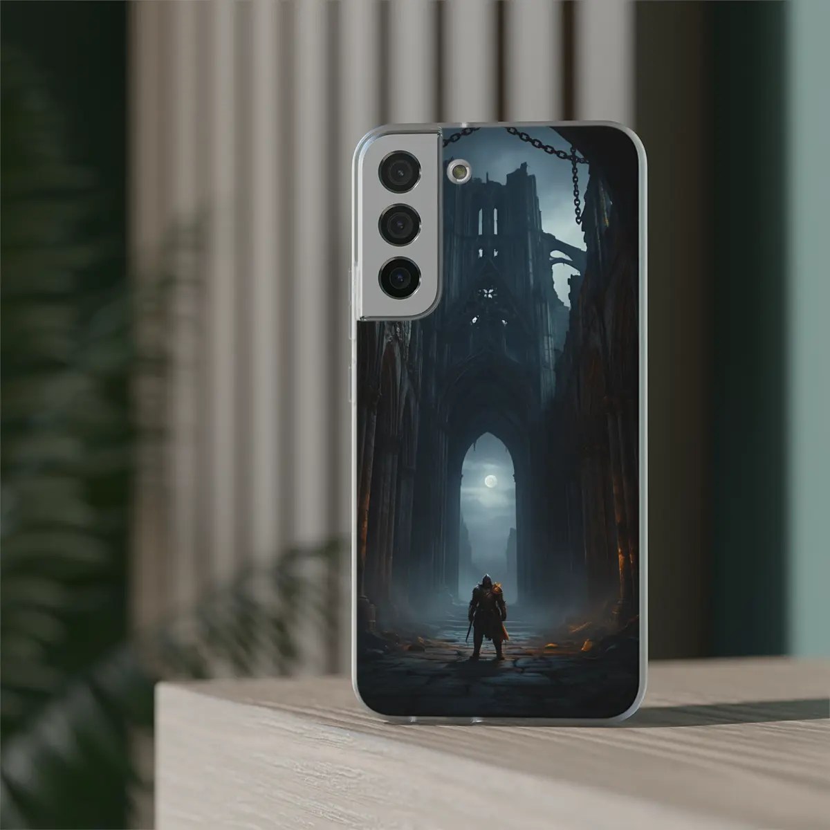 Moonlit Cathedral Flexi Phone Case Moonlit Cathedral Flexi Phone Case