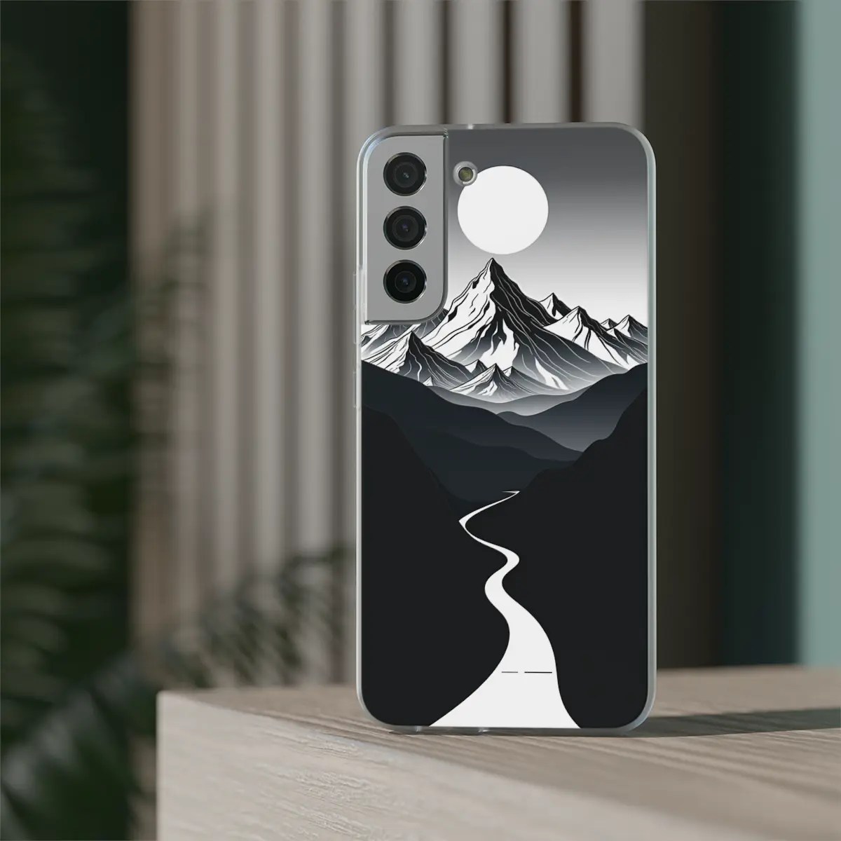 Moonlit Peaks Flexi Phone Case Moonlit Peaks Flexi Phone Case