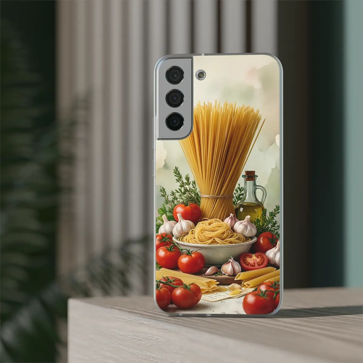 Pasta Still Life Flexi Phone Case Pasta Still Life Flexi Phone Case