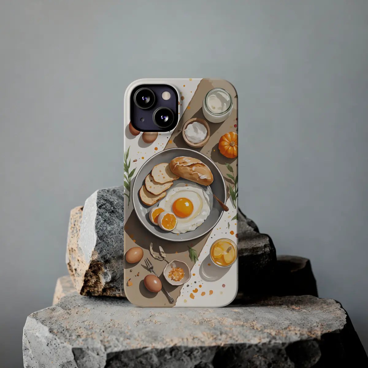 Rustic Breakfast Slim Phone Case Rustic Breakfast Slim Phone Case