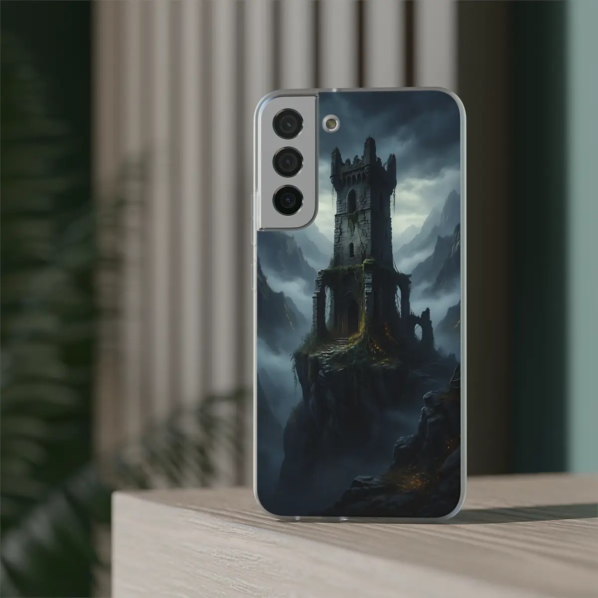 Ruined Watchtower Flexi Phone Case Ruined Watchtower Flexi Phone Case
