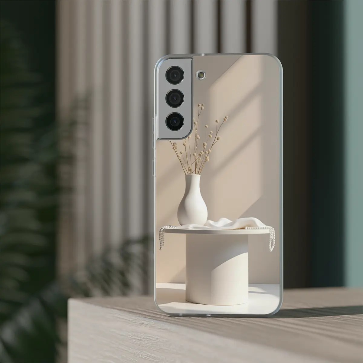 Pearl Silk Still Flexi Phone Case Pearl Silk Still Flexi Phone Case