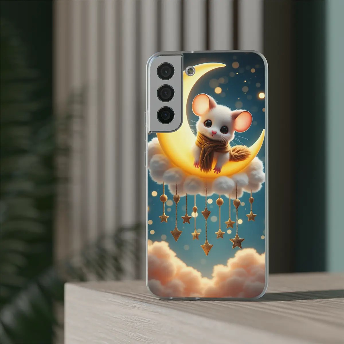 Moon Mouse Flexi Phone Case Moon Mouse Flexi Phone Case