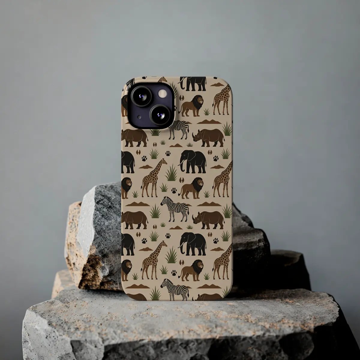 Safari Repeat Slim Phone Case Safari Repeat Slim Phone Case