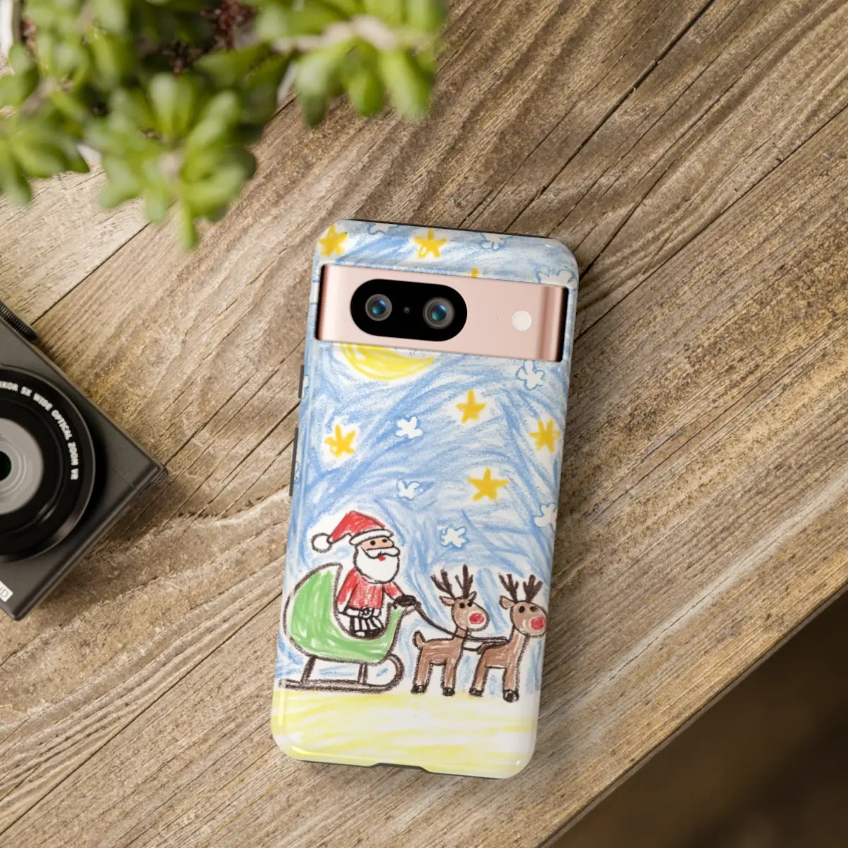 Santa Sleigh SkyTough Phone Case Santa Sleigh SkyTough Phone Case