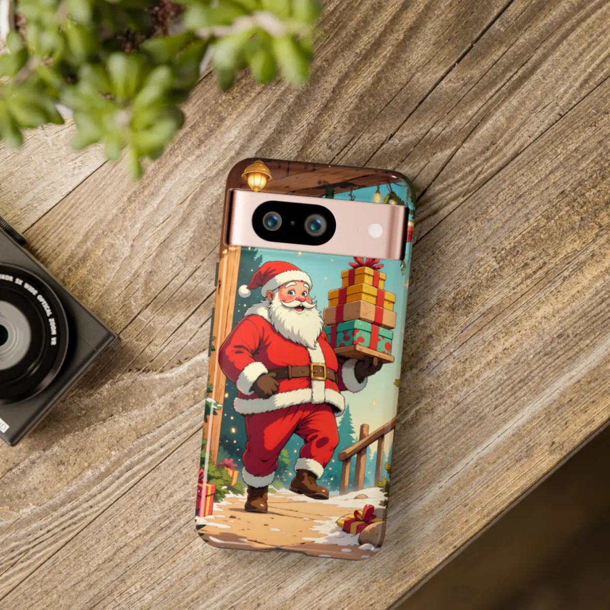 Santa StairwayTough Phone Case Santa StairwayTough Phone Case