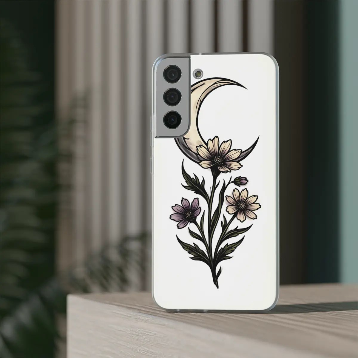 Moon Wildflower Flexi Phone Case Moon Wildflower Flexi Phone Case