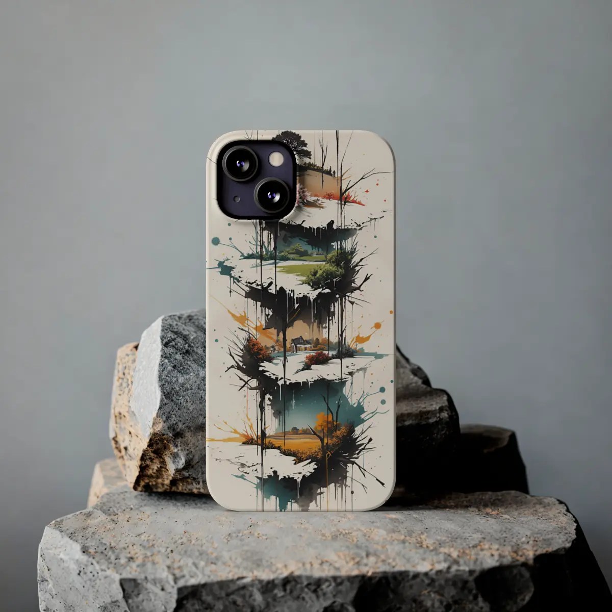 Seasonal Bands Slim Phone Case Seasonal Bands Slim Phone Case