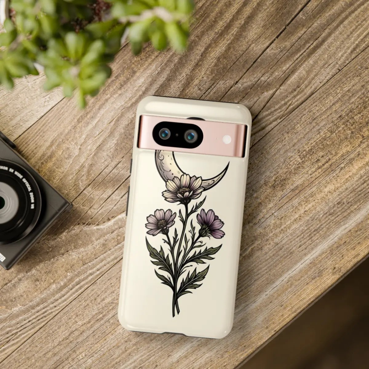 Moon WildflowerTough Phone Case Moon WildflowerTough Phone Case