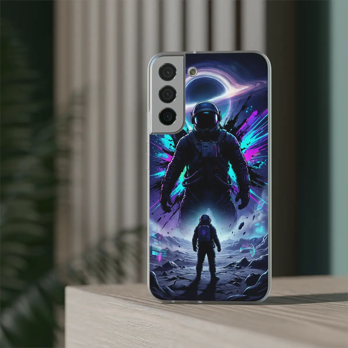 Moon Wormhole Flexi Phone Case Moon Wormhole Flexi Phone Case
