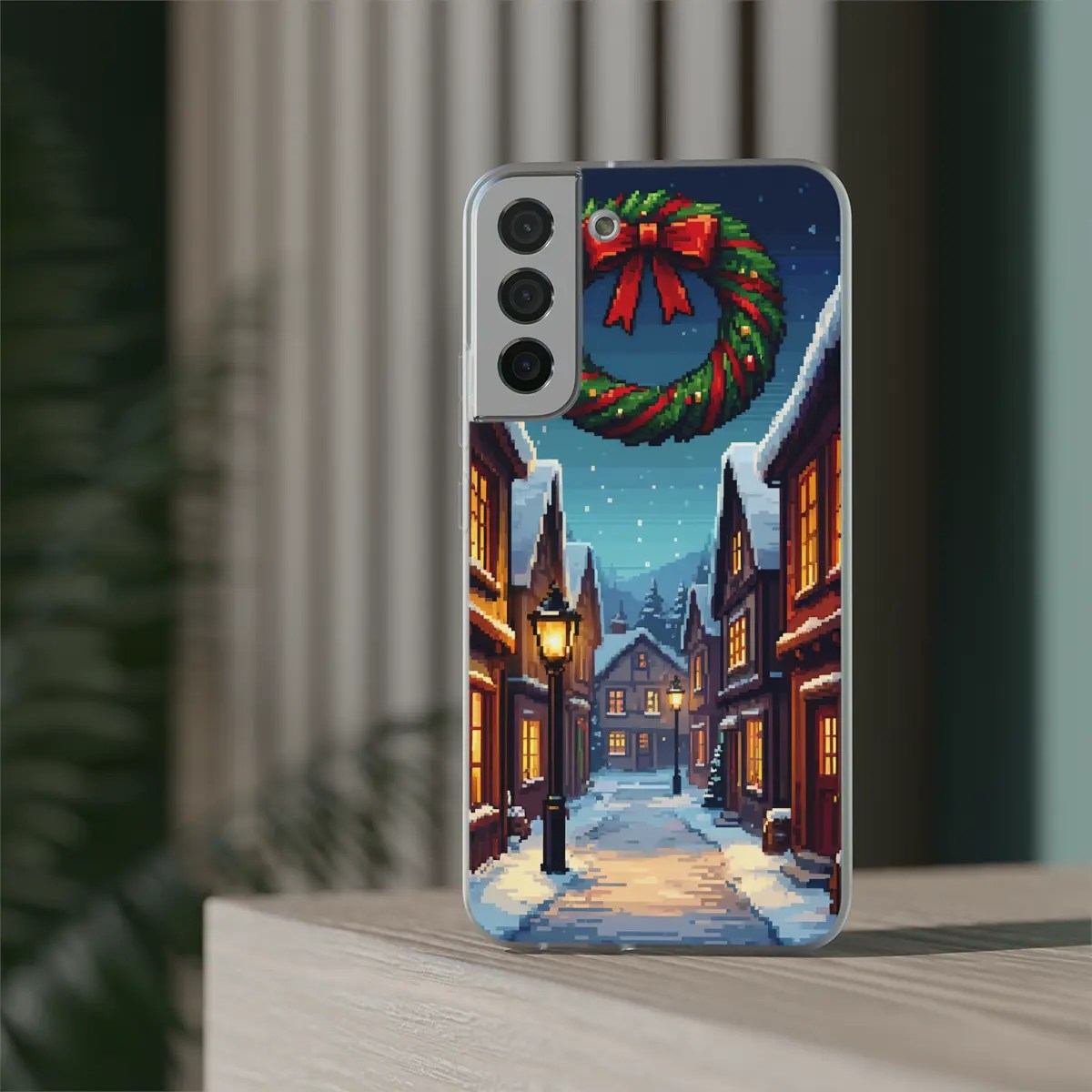 Pixel Village Flexi Phone Case Pixel Village Flexi Phone Case