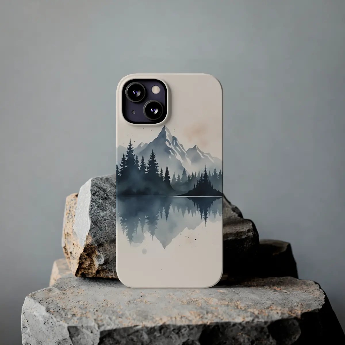 Mountain Stillness Slim Phone Case Mountain Stillness Slim Phone Case