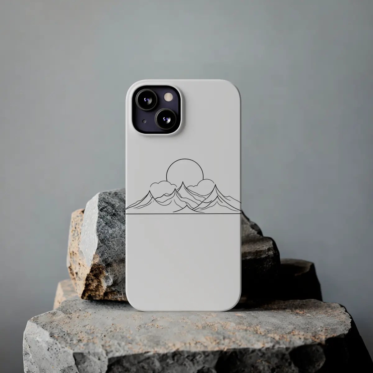 Mountain Sun Slim Phone Case Mountain Sun Slim Phone Case