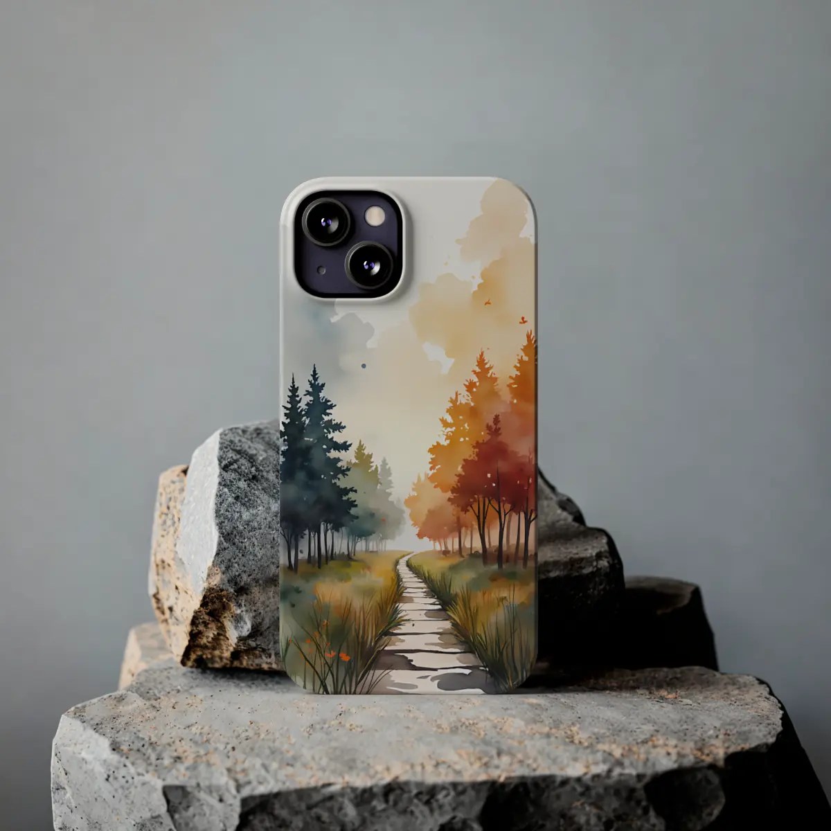Four Season Path Slim Phone Case Four Season Path Slim Phone Case