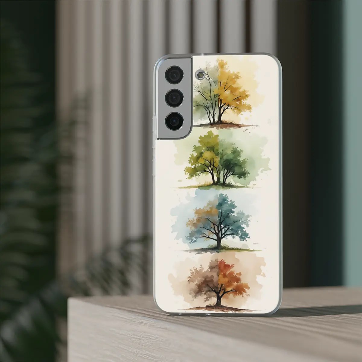 Seasonal Panels Flexi Phone Case Seasonal Panels Flexi Phone Case