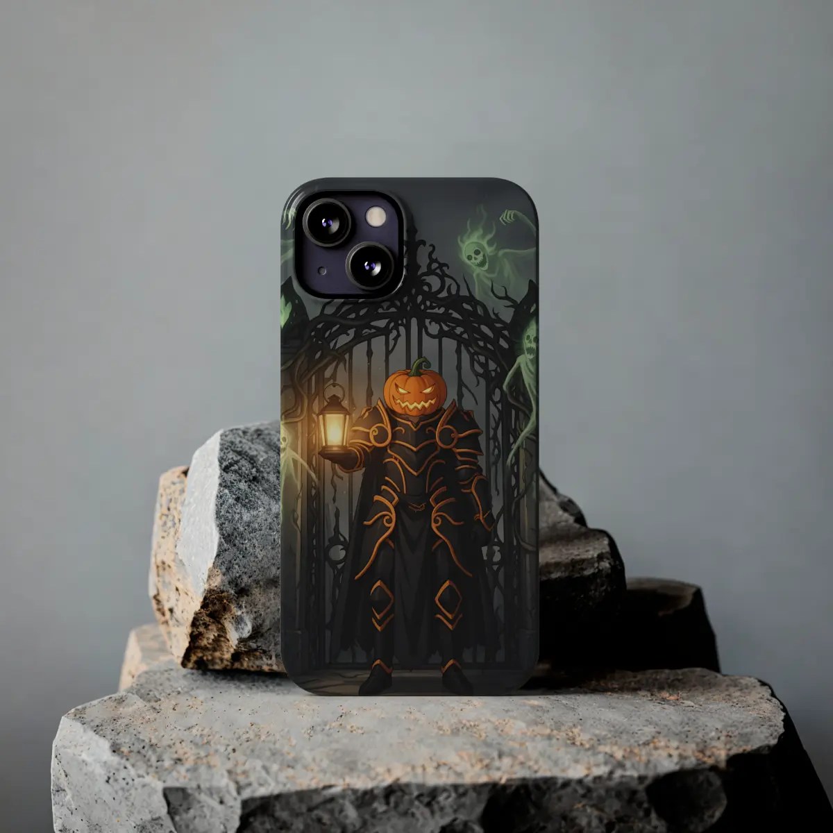 Pumpkin Gate Guard Slim Phone Case Pumpkin Gate Guard Slim Phone Case