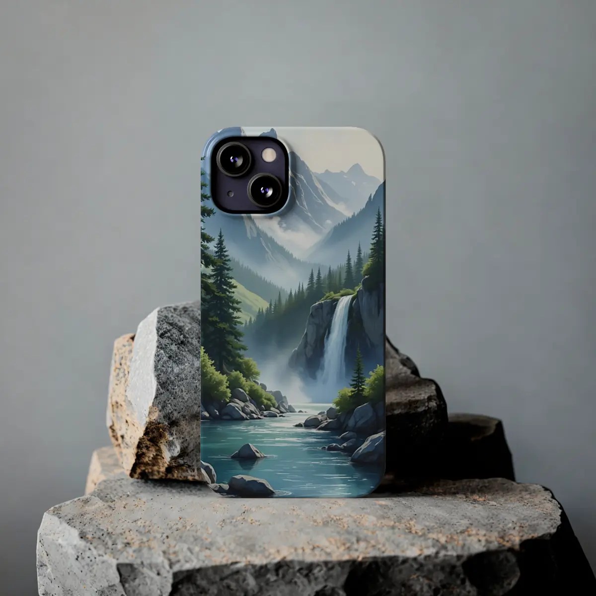 Mountain Falls Slim Phone Case Mountain Falls Slim Phone Case