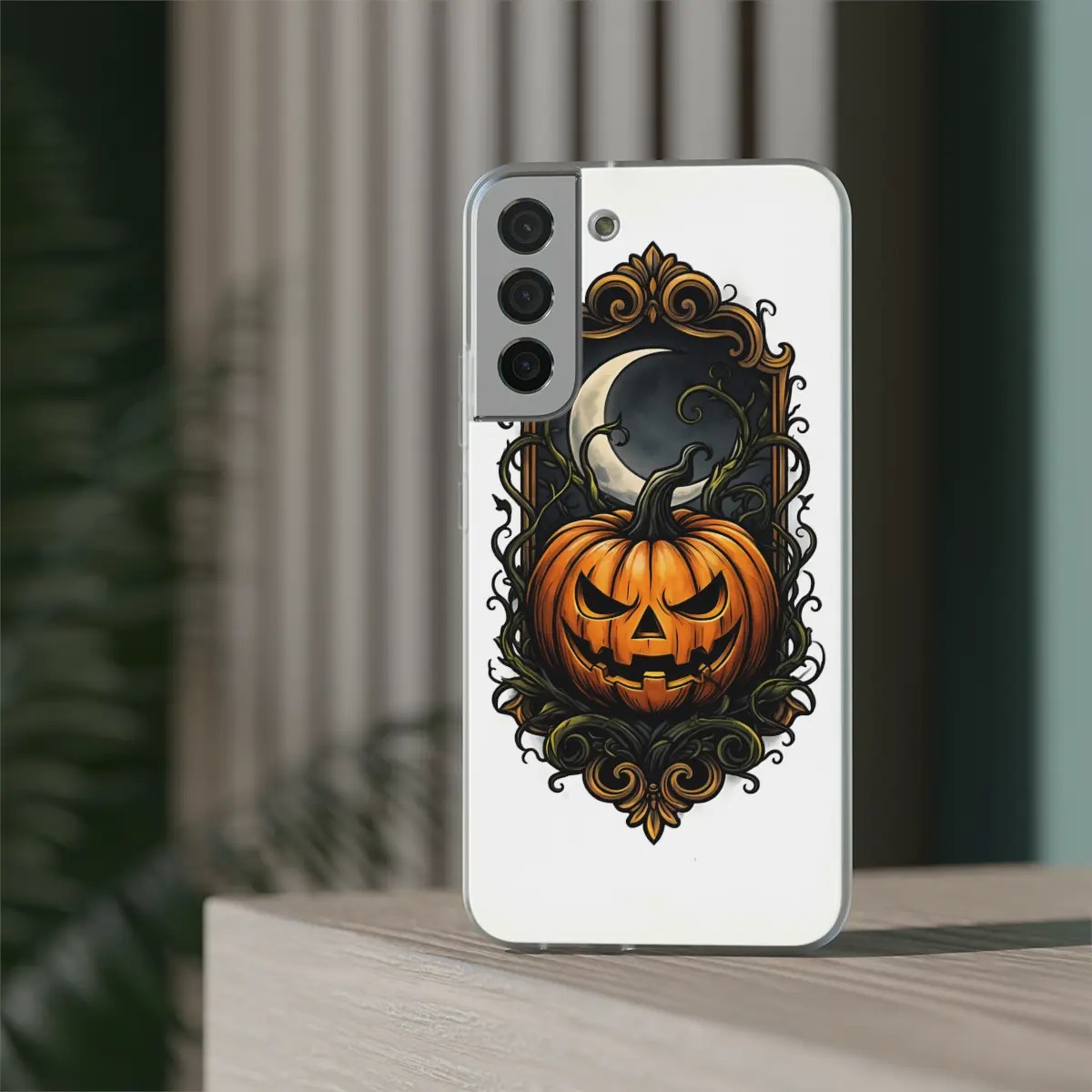 Pumpkin Moon Flexi Phone Case Pumpkin Moon Flexi Phone Case