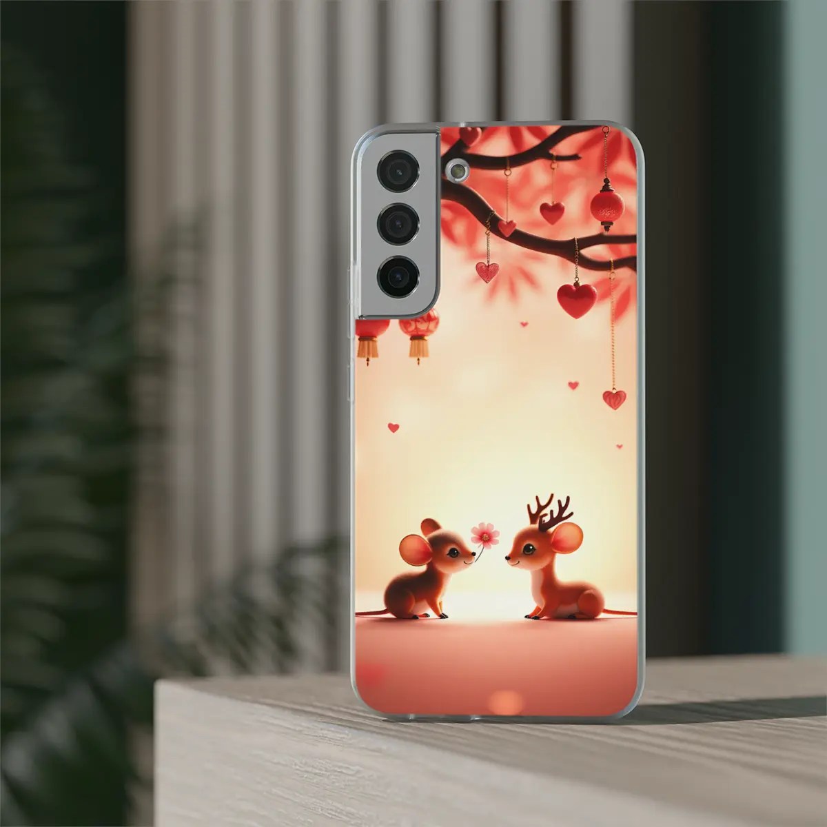 Mouse Love Story Flexi Phone Case Mouse Love Story Flexi Phone Case
