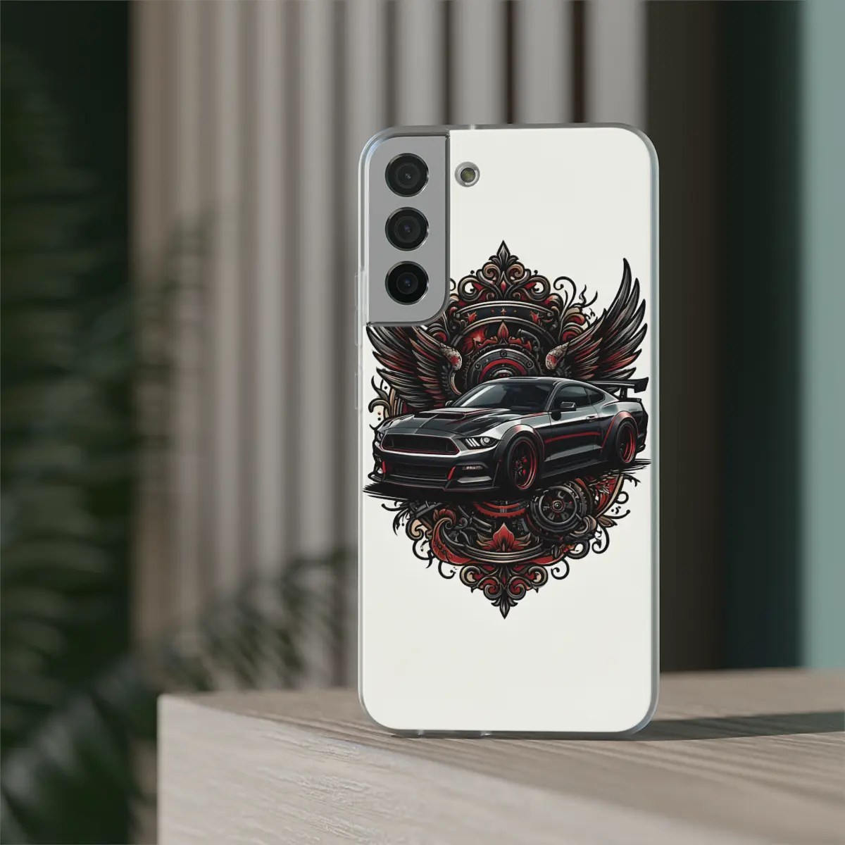 Muscle Car Wings Flexi Phone Case Muscle Car Wings Flexi Phone Case