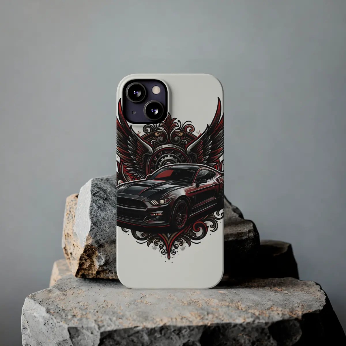Muscle Car Wings Slim Phone Case Muscle Car Wings Slim Phone Case