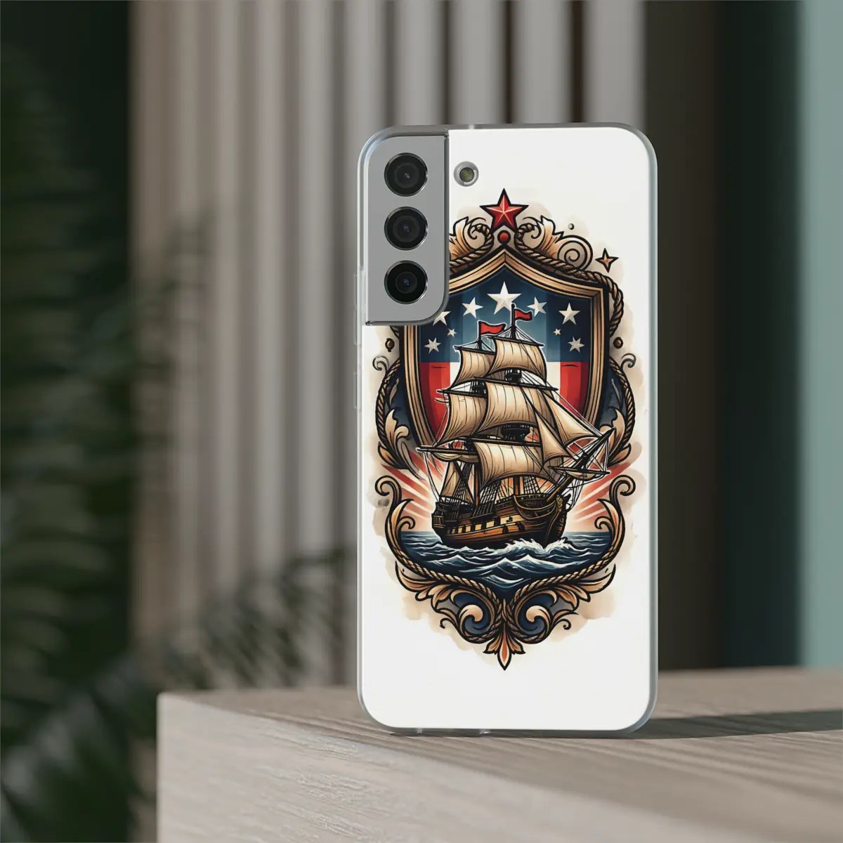 Nautical Shield Flexi Phone Case Nautical Shield Flexi Phone Case