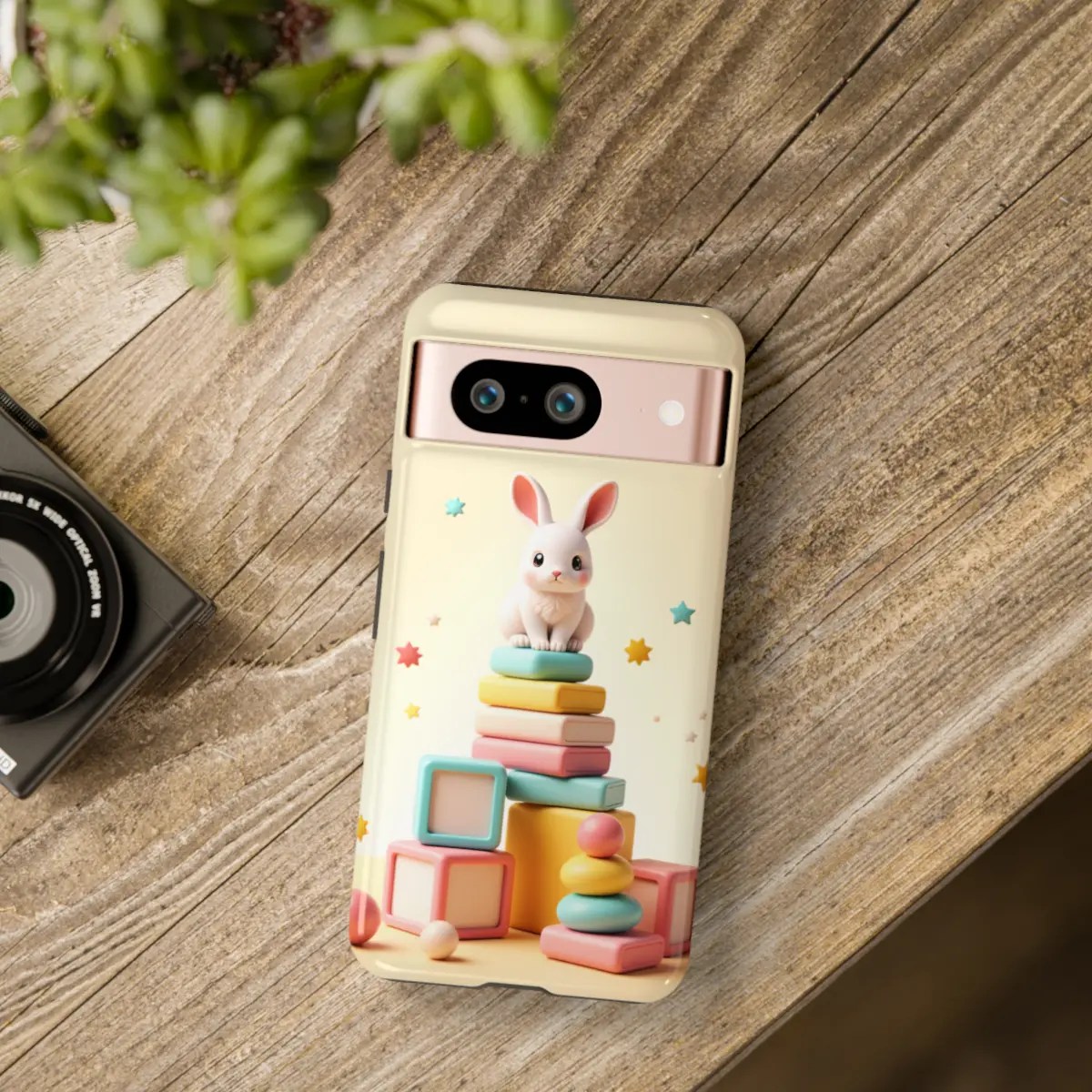 Rabbit BlocksTough Phone Case Rabbit BlocksTough Phone Case