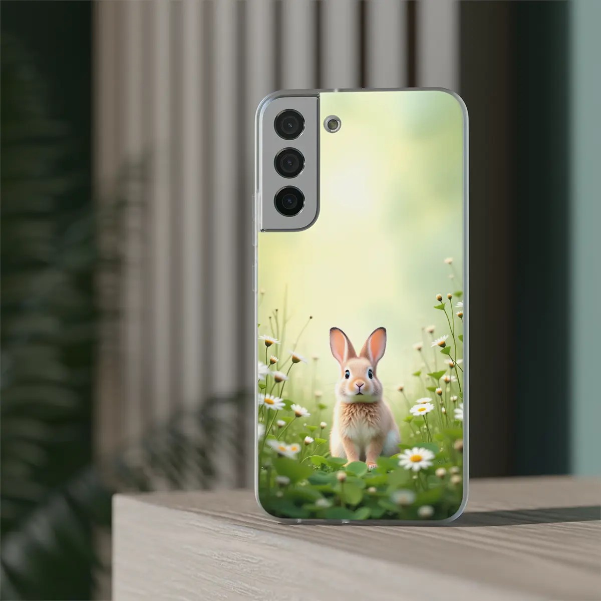 Rabbit Meadow Flexi Phone Case Rabbit Meadow Flexi Phone Case