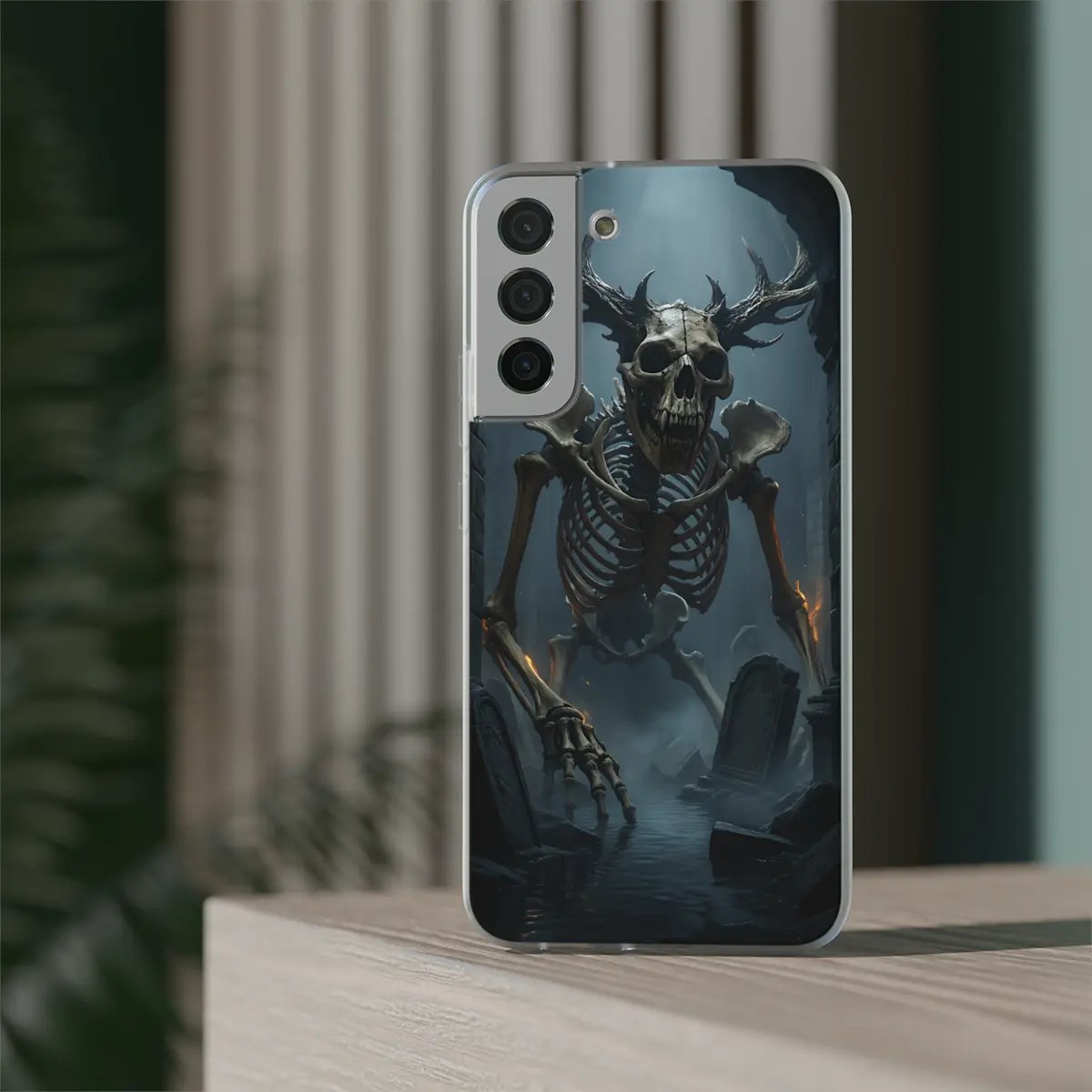 Skeletal Crypt Flexi Phone Case Skeletal Crypt Flexi Phone Case