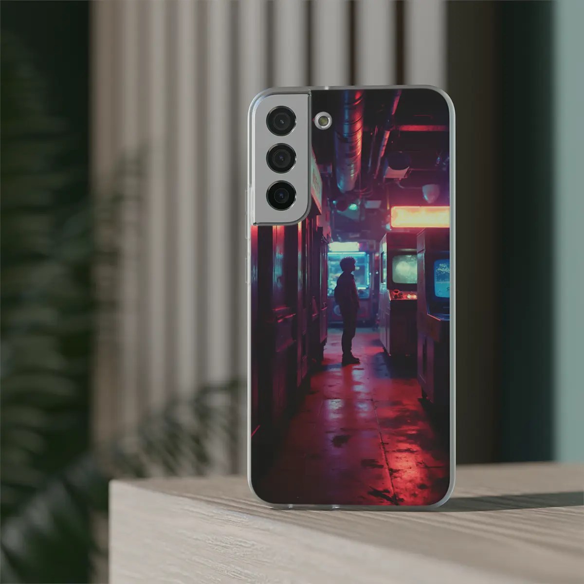 Neon Arcade Flexi Phone Case Neon Arcade Flexi Phone Case