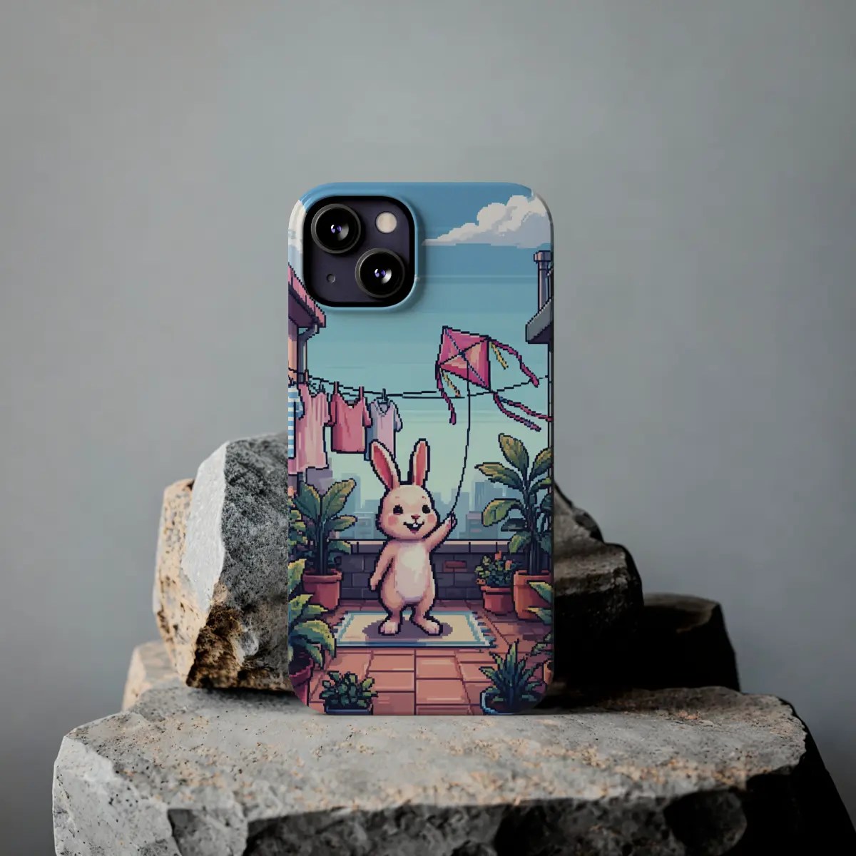 Rabbit Rooftop Slim Phone Case Rabbit Rooftop Slim Phone Case