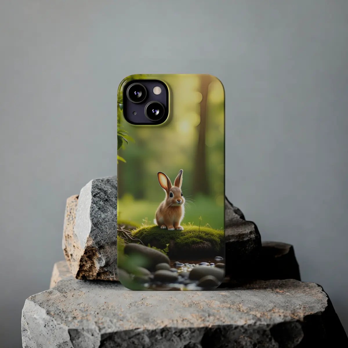 Rabbit Stream Slim Phone Case Rabbit Stream Slim Phone Case