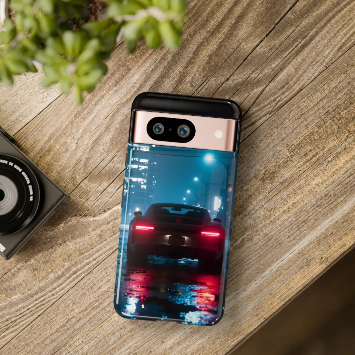 Neon Car RiseTough Phone Case Neon Car RiseTough Phone Case