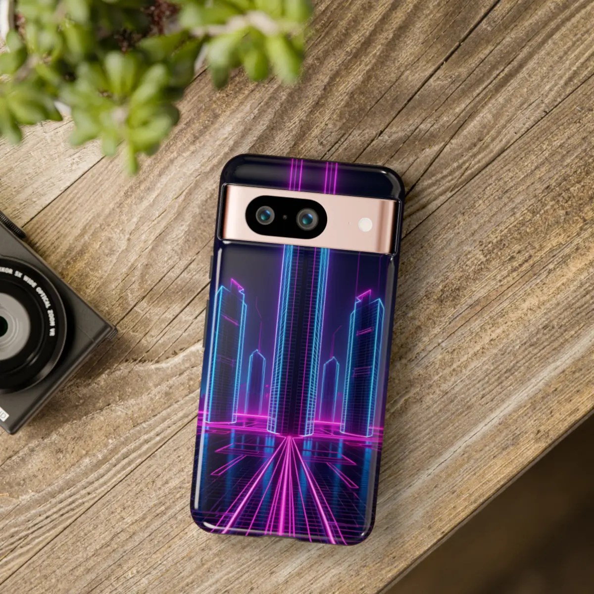 Neon Chip SkylineTough Phone Case Neon Chip SkylineTough Phone Case