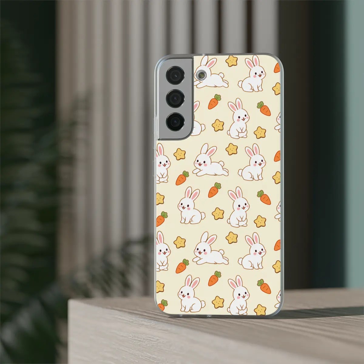 Rabbit Treats Flexi Phone Case Rabbit Treats Flexi Phone Case