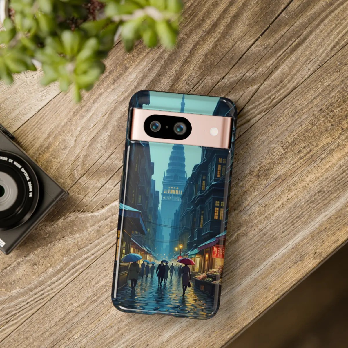 Rainy City WalkTough Phone Case Rainy City WalkTough Phone Case