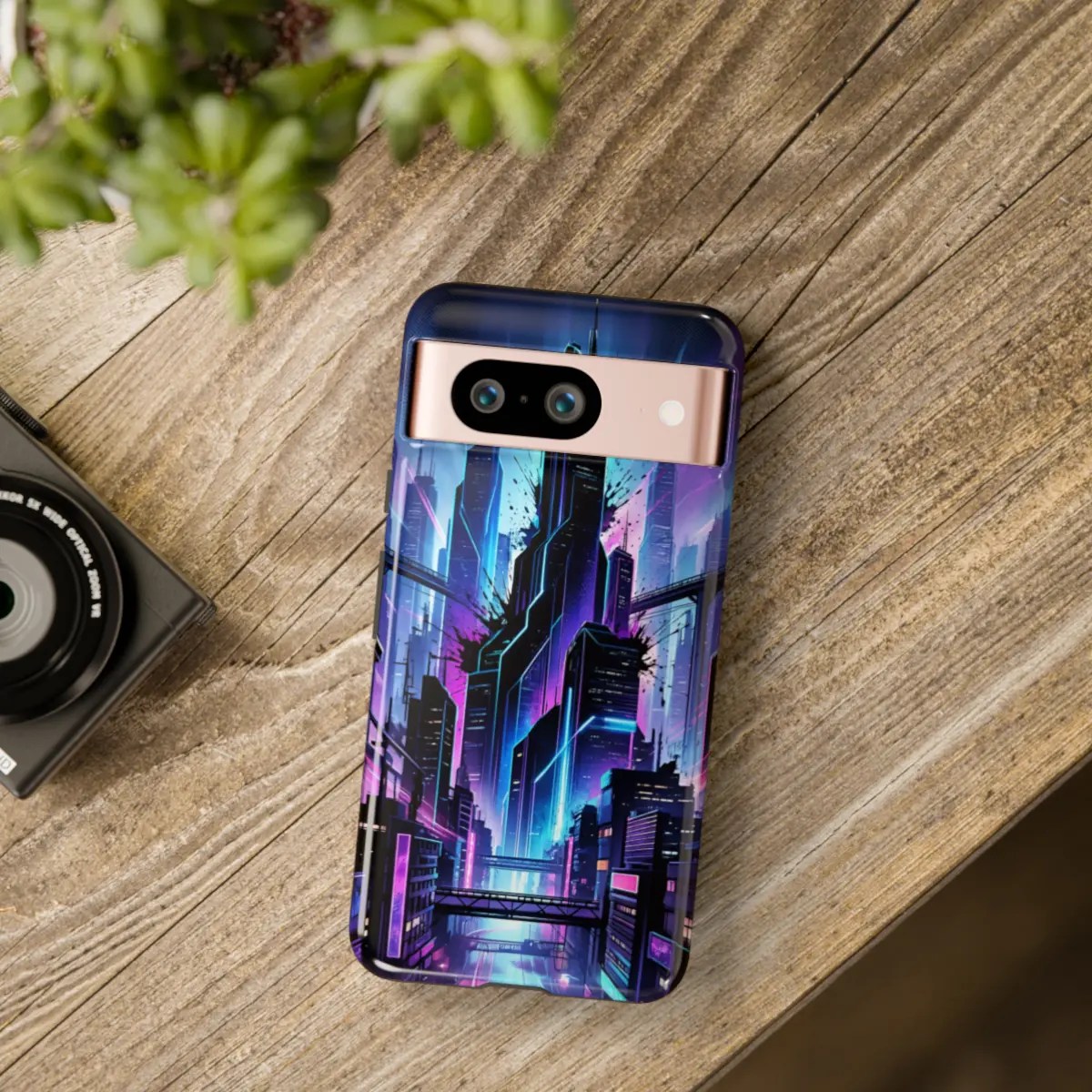 Neon City GlowTough Phone Case Neon City GlowTough Phone Case