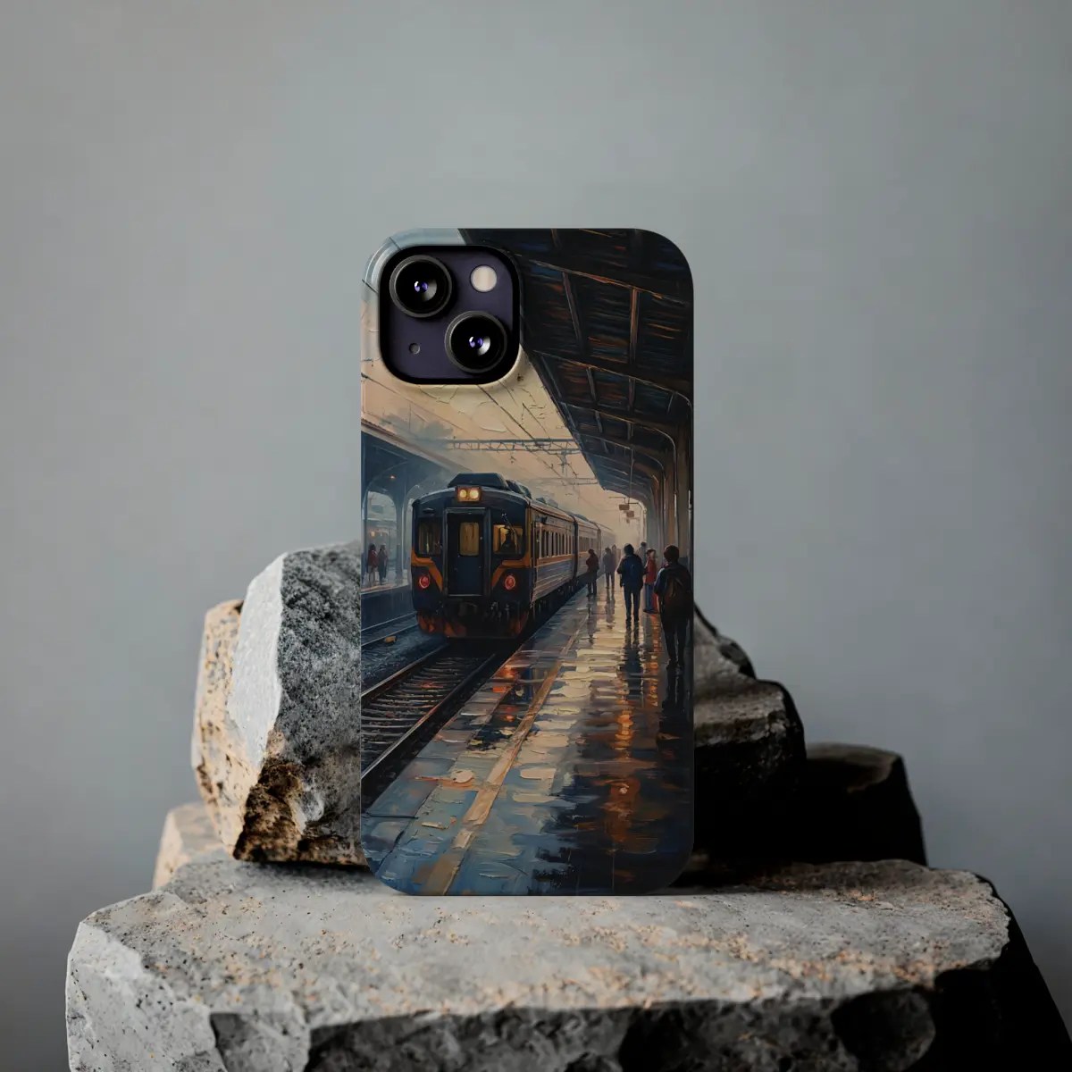 Rainy Rail Dusk Slim Phone Case Rainy Rail Dusk Slim Phone Case