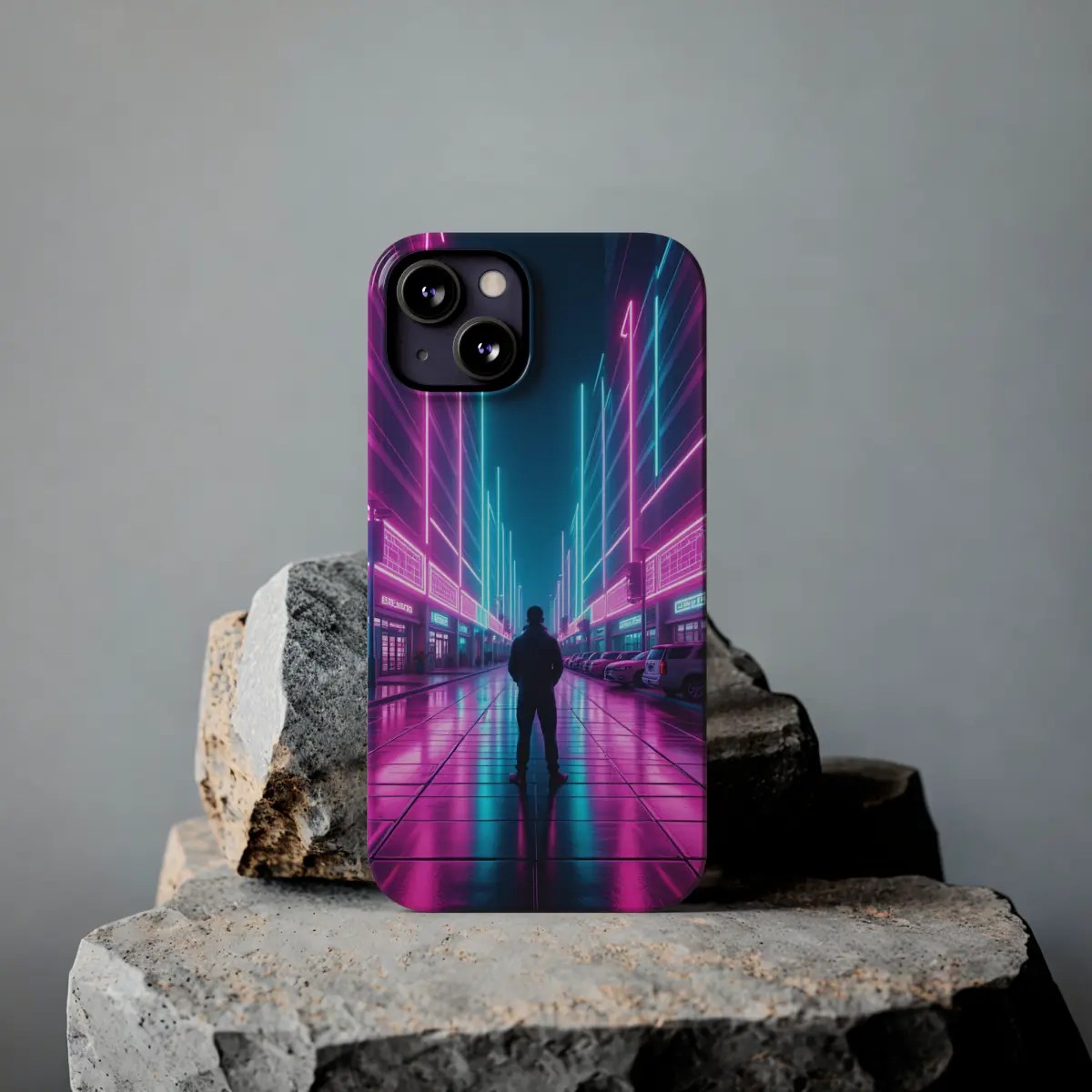 Neon Crosswalk Slim Phone Case Neon Crosswalk Slim Phone Case