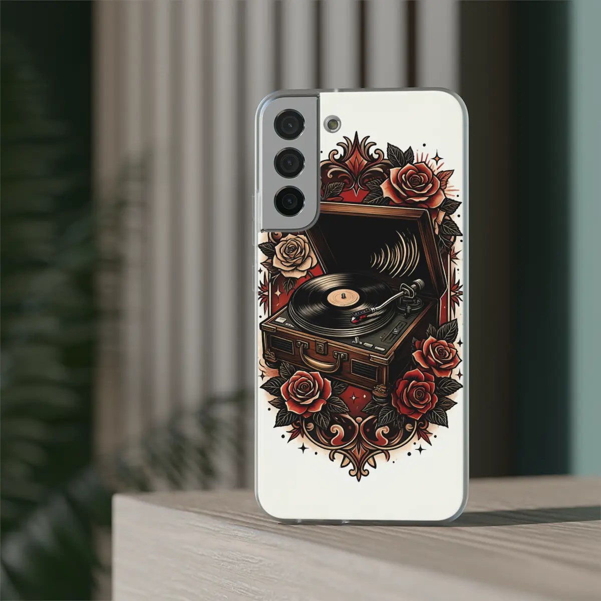 Record Bloom Flexi Phone Case Record Bloom Flexi Phone Case