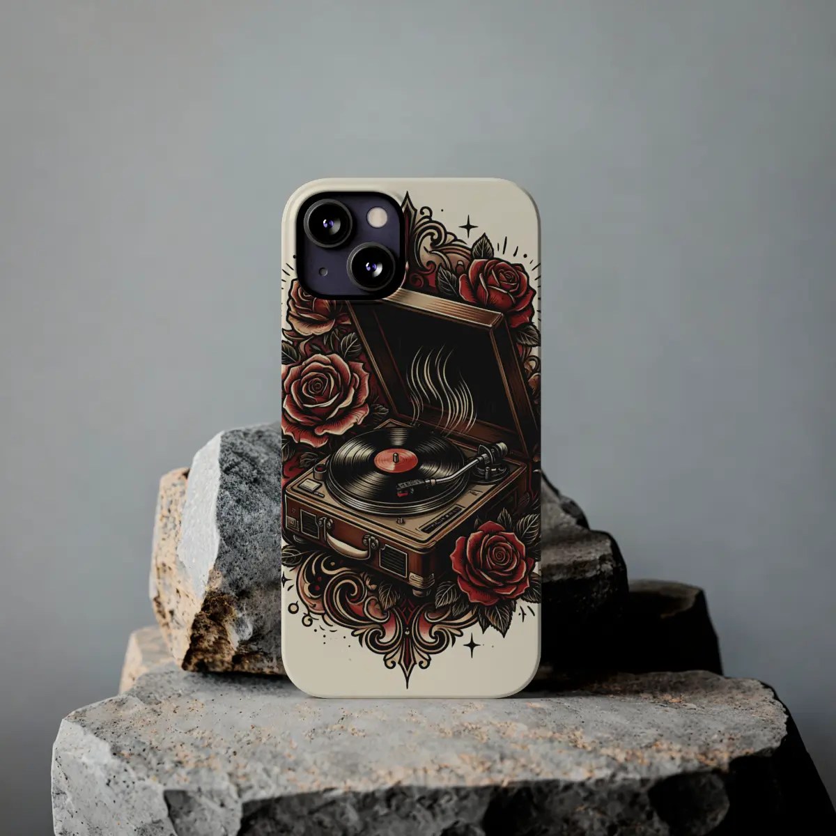 Record Bloom Slim Phone Case Record Bloom Slim Phone Case