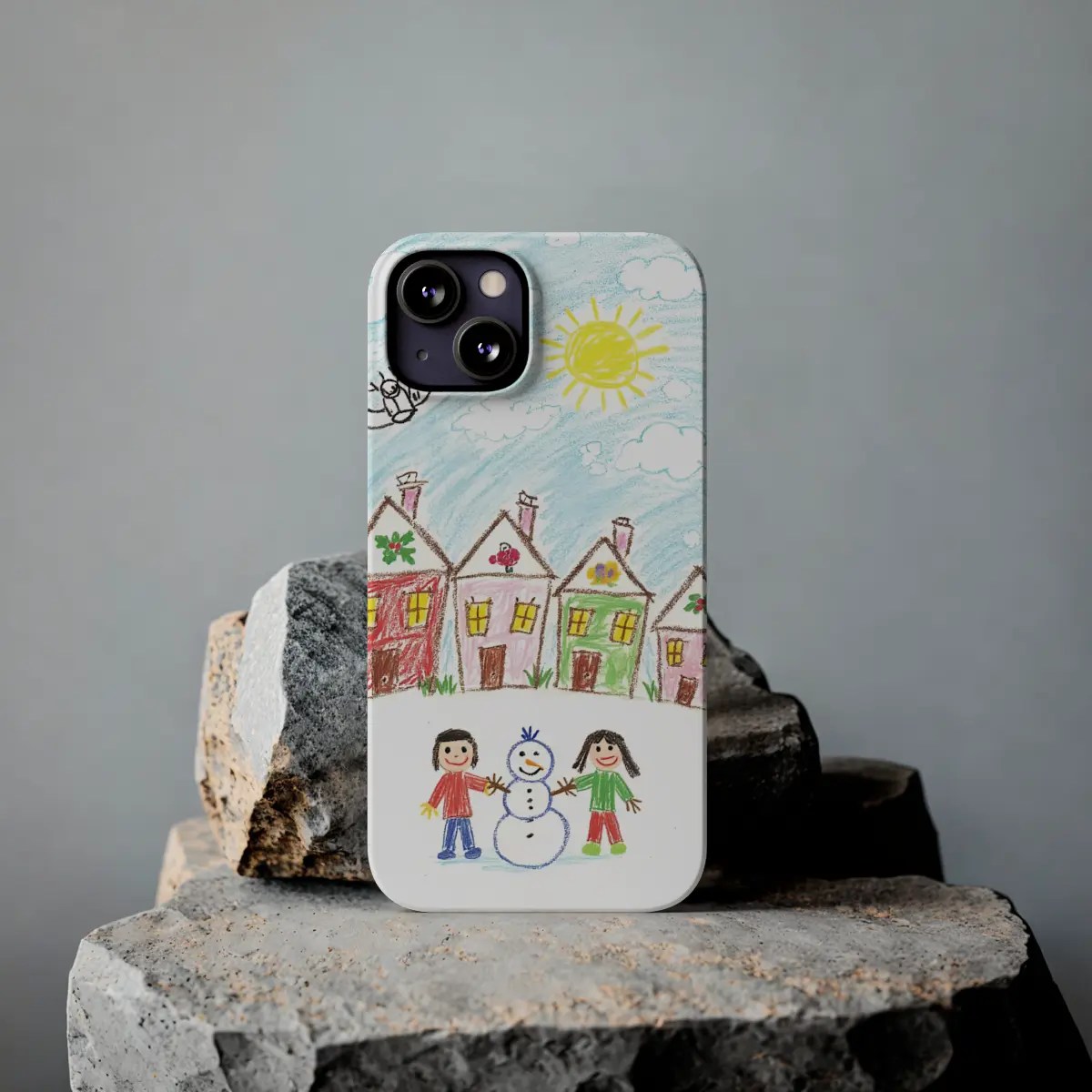 Snowy Village Slim Phone Case Snowy Village Slim Phone Case