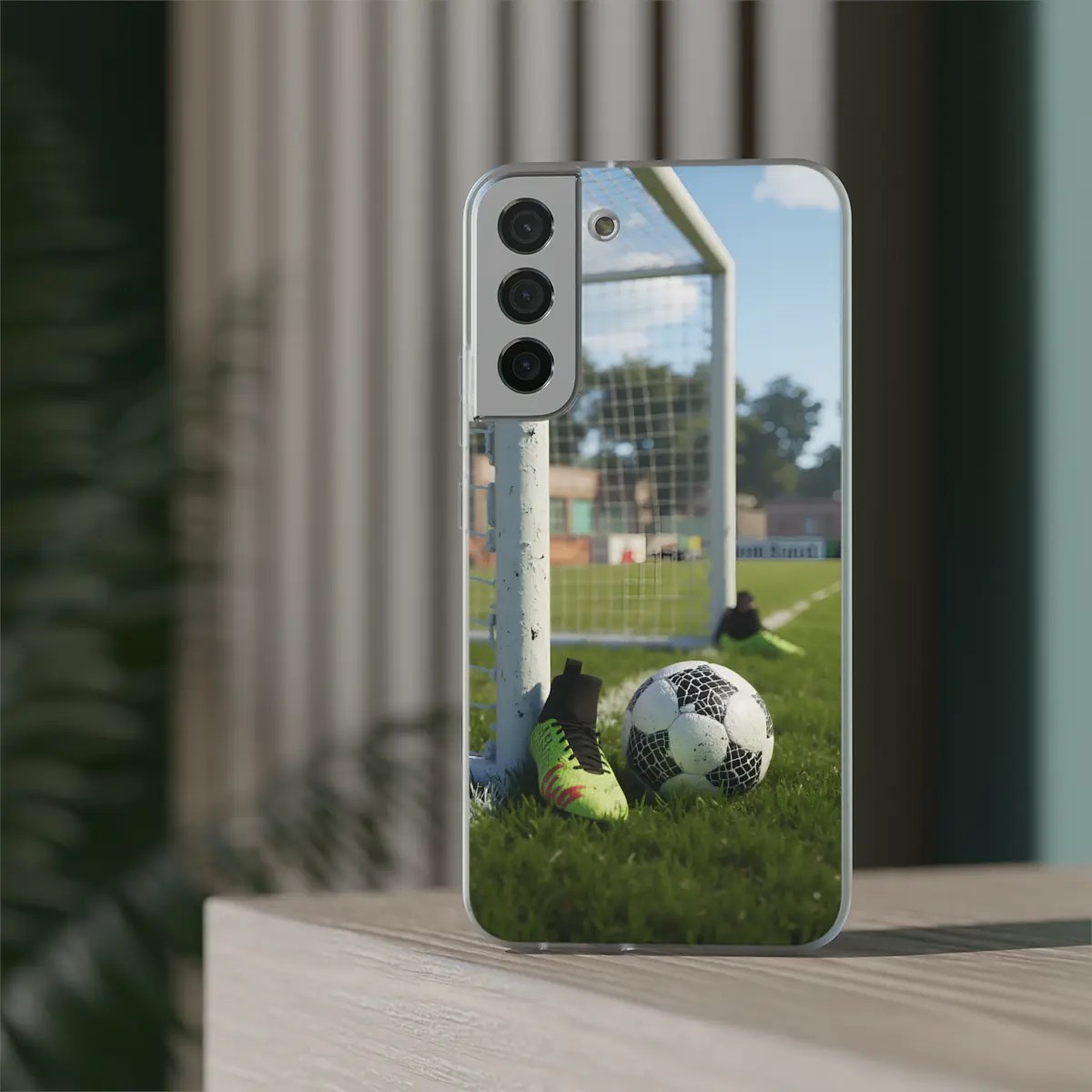Soccer Kickoff Flexi Phone Case Soccer Kickoff Flexi Phone Case