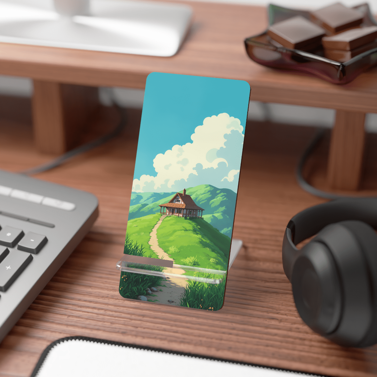 Hilltop Cottage Phone Display Stand Hilltop Cottage Phone Display Stand